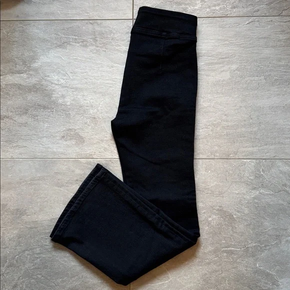 Frame High Rise Jetset Black Mini Boot Jeans - Picture 4 of 5